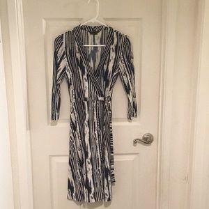 Vintage BCBGMaxAzria wrap dress